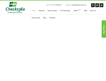 Tablet Screenshot of checks-360.com